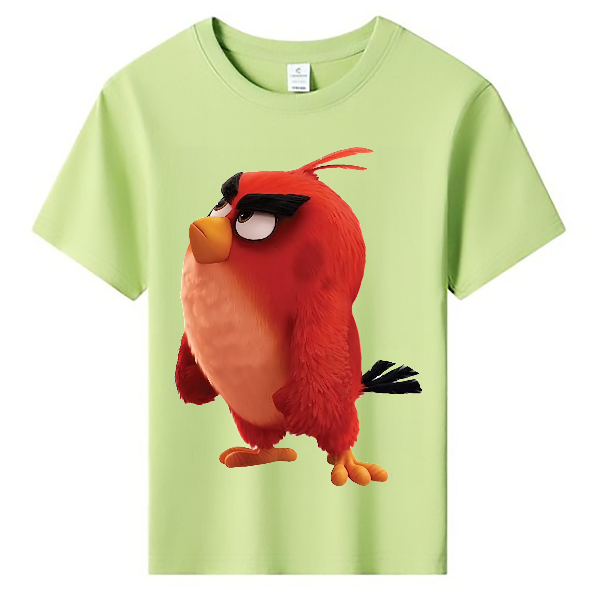 （画像用） Angry Birds アングリーバード 綿100％キッズTシャツ（フロントプリント）